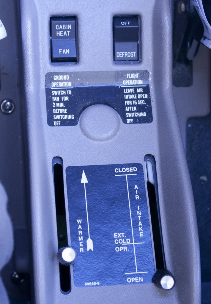 Cabin Heat Controls